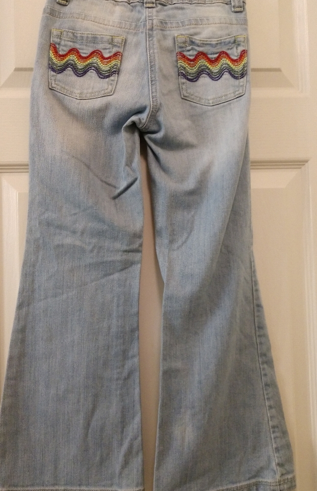 Mini Boden Girls Flare Jeans